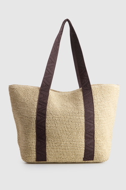 Fallon Large Straw Tote Bag