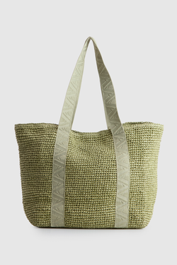 Fallon Large Straw Tote Bag