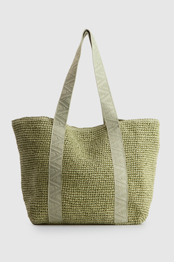 Fallon Large Straw Tote Bag