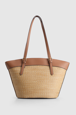 Solene Straw Tote Bag