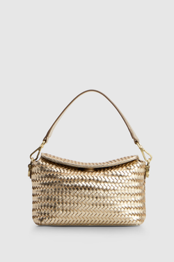 Clara Weave Mini Shoulder Bag