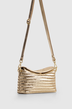 Clara Weave Mini Shoulder Bag