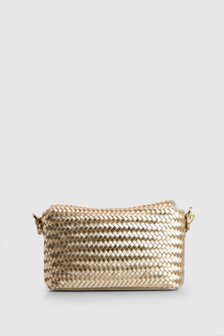 Clara Weave Mini Shoulder Bag