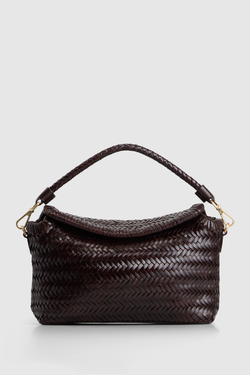 Clara Weave Small Shoulder Bag