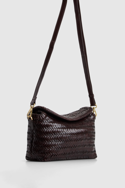 Clara Weave Small Shoulder Bag