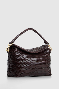 Clara Weave Small Shoulder Bag