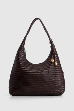 Nina Weave Large Shoulder Bag