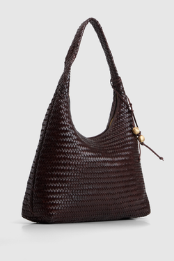 Nina Weave Large Shoulder Bag