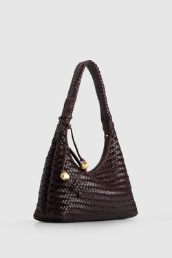 Nina Weave Small Shoulder Bag