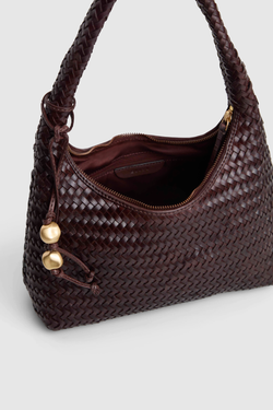Nina Weave Small Shoulder Bag
