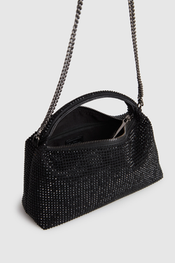 LJ SPARKLE MINI BAG Black