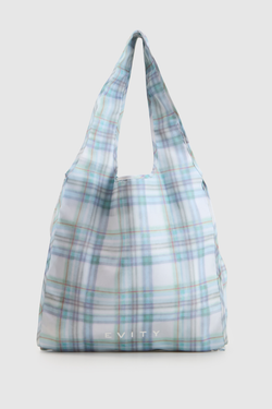 Polyester Logo Pocket Tote Bag