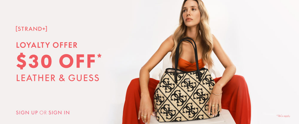 $30 Off Leather & Guess Handbags