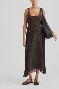 Alexa Leather Hobo Bag