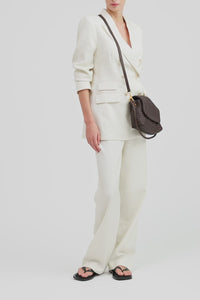 Margo Leather Flap Crossbody Bag