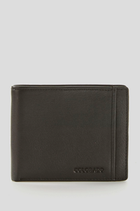 RFID Leather Slip Pocket Wallet