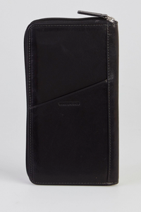 RFID Leather Passport Wallet