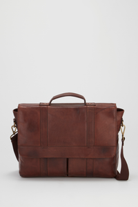 Flynn Leather Briefcase