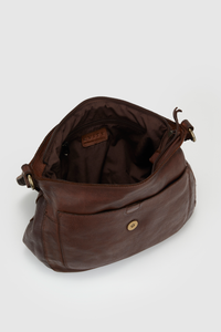 Ari Leather Stud Satchel Bag