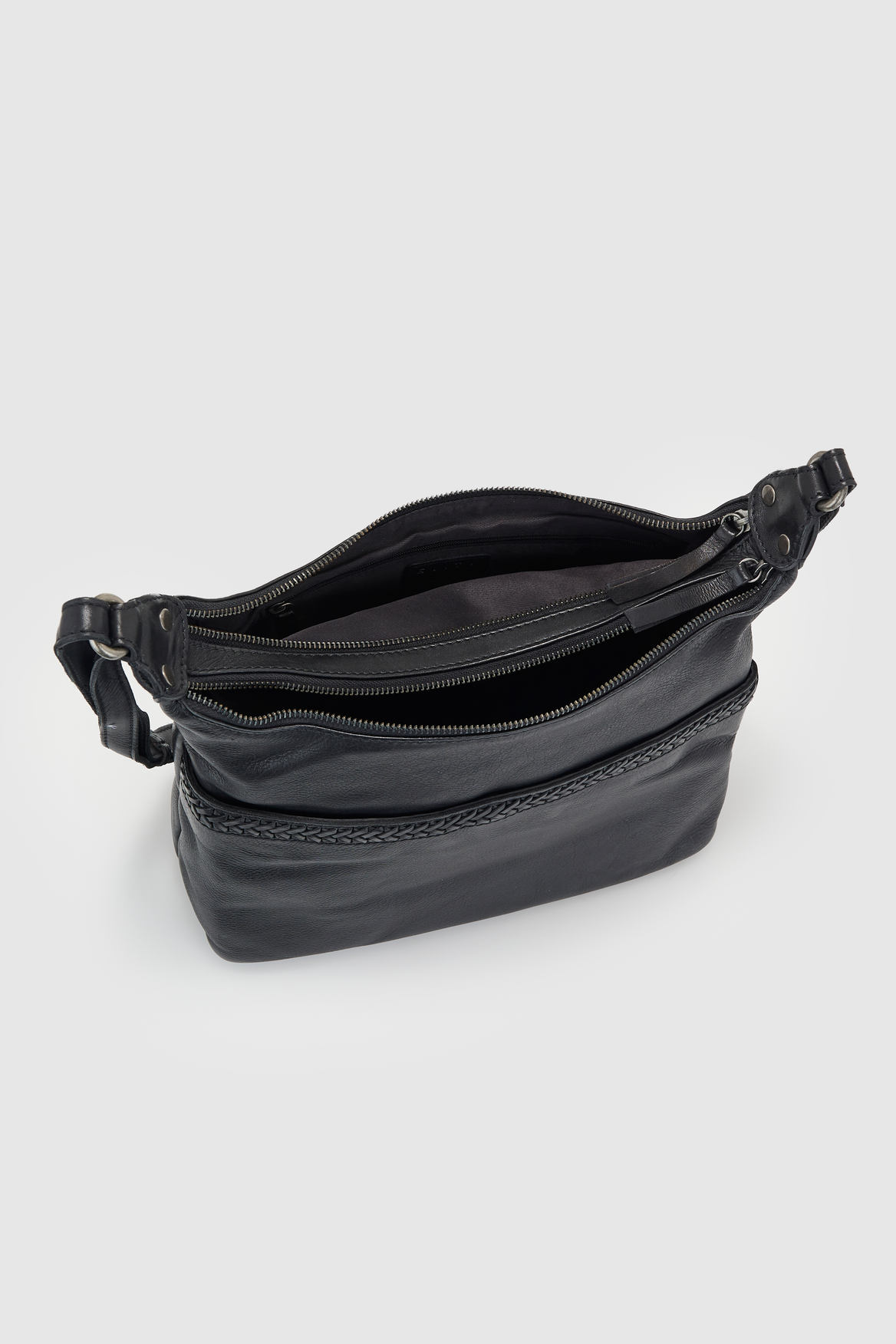 Evity Isla Leather Braided Crossbody Bag – Strandbags Australia
