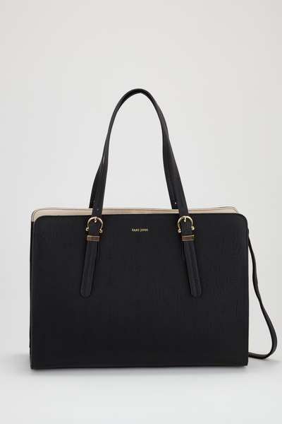 Best New Bag Laura Jones Brand, Dark Grey Leather. $25. Pickup Seymour for  sale in Seymour, Victoria for 2024
