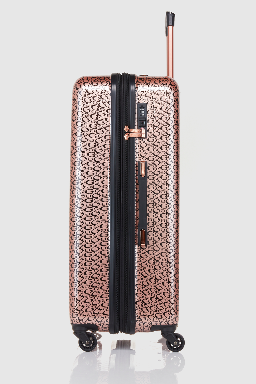 Guess rose gold suitcase shop