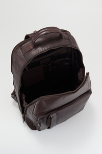 Tobias Leather Large Backpack