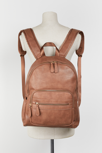 Medium Front Zip Pocket Backpack