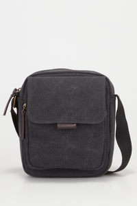 Blake Canvas/Lea Trim Mini Bag