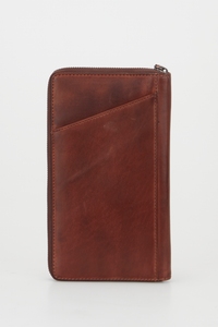 RFID Leather Travel Wallet