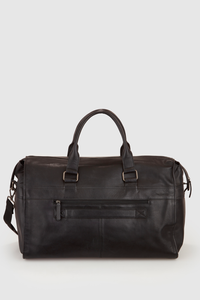 Angus Leather Tall Weekender