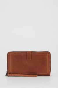 Brianna Leather Travel Wallet
