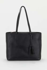 Pia Leather Tote Bag