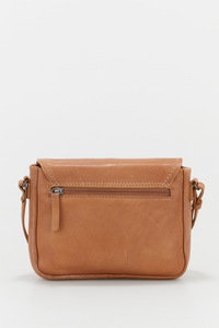 Bella Leather Flapover Bag