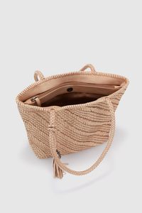 Arlo Weave Leather Tote Bag