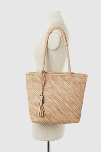Arlo Weave Leather Tote Bag