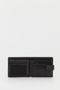 Leather Wallet & Key Fob Set