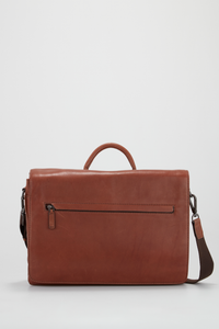 Vince Leather Briefcase