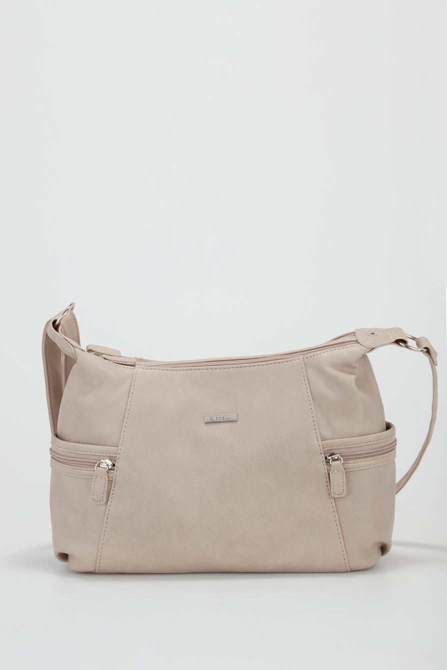 Crossbody bag with side pockets sales