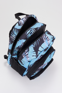 Pastel Leaf Backpack Set