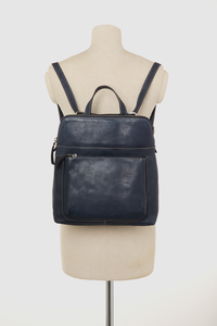 Maya Leather Convertible Backpack