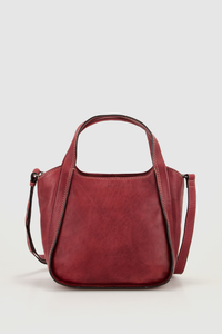 Maya Leather Mini Shopper Bag
