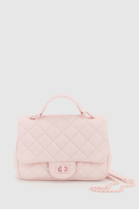 Gigi Quilted Flapover Bag