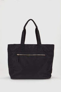 Raven Zip Pocket Tote Bag