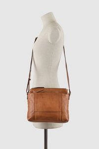 Mica Leather Crossbody Bag